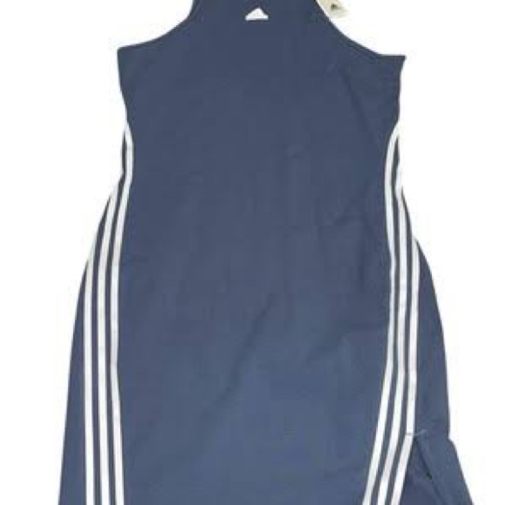 Adidas Women's Sporty Blue Midi Dress - Picture 3 of 5